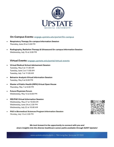 Upstate Medical Summer
